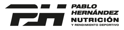 PH Nutrición y Rendimiento deportivo